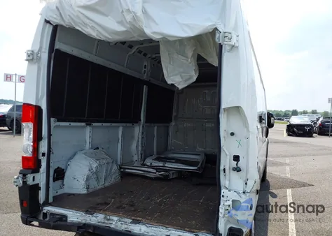 2021 Ram Promaster 2500 High Roof 159 Wb из США, поврежденный, VIN 3C6LRVDG5ME576517